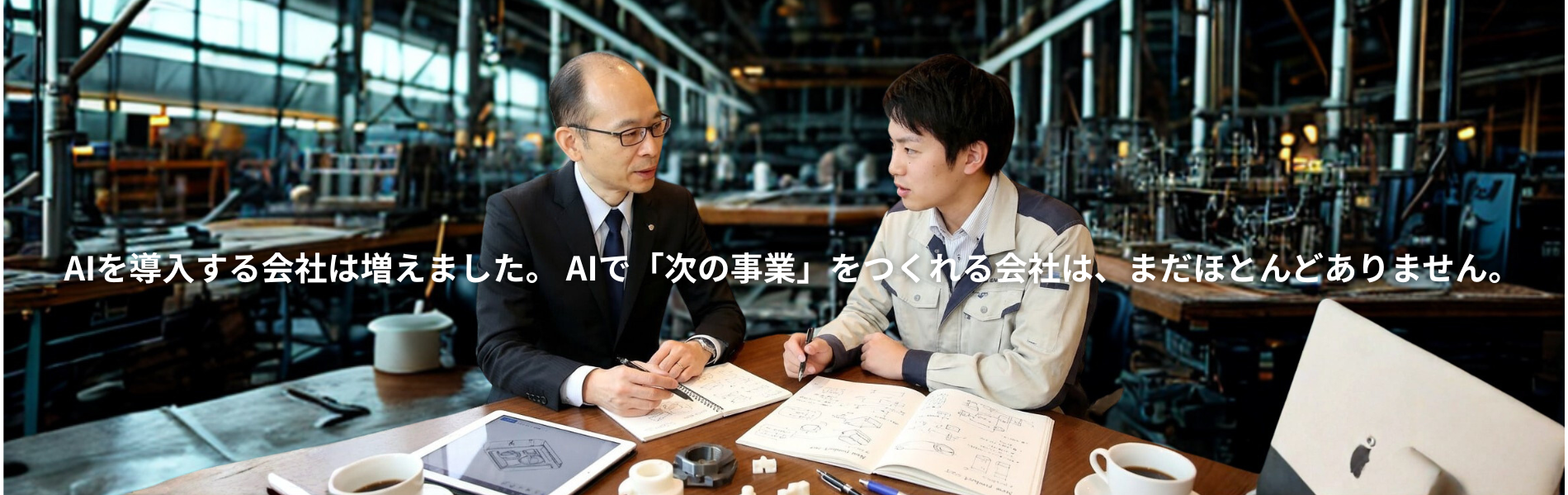 KINI LLCはAIを前提に「何で稼ぐか」「何をやめるか」を設計する社外AI事業部長として、中小企業の経営に伴走しています。